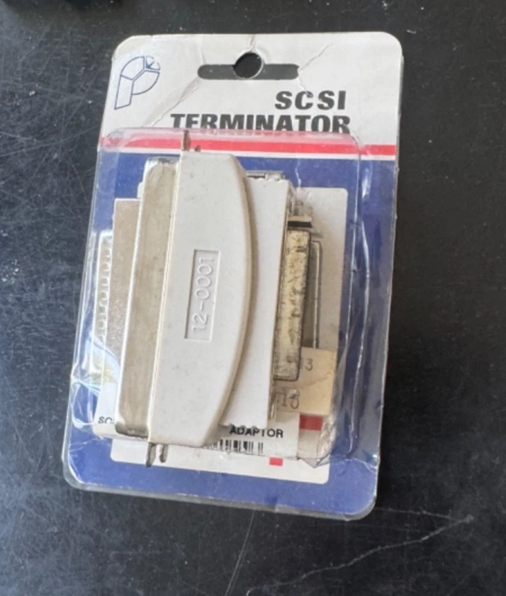 BRAND NEW RETAIL PACKAGE SCSI  68 PIN SCSI-3 TERMINATOR - Image 1 of 1