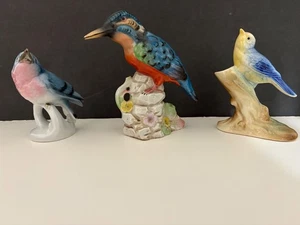 Royal Copley & Gerald Porzellan Vogel Figuren - Bild 1 von 4