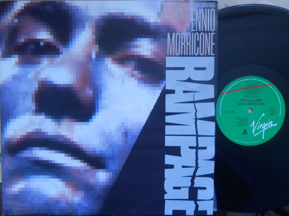Ennio Morricone ORIG OZ OST LP Rampage NM '88 Virgin V2491 - Image 1 of 1