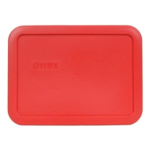 Pyrex 7210 PC Red Plastic Lid for 3 Cup 750mL Storage Container BPA Free - Picture 1 of 2