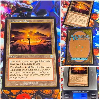 MTG Barbarian Ring 🇬🇧 NM Magic The Gathering TCG Odyssey 2001 Uncommon Land OG - Bild 1 von 4