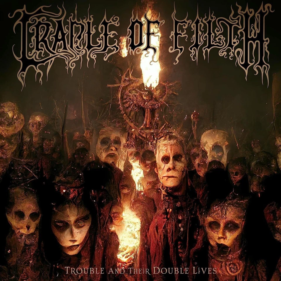 Cradle of Filth Trouble and Their Double Lives (Vinyl) 12" Album (US IMPORT) - Image 1 of 1