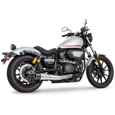 Freedom Perf Chrome 4 1/2" Combat Slip-On Exhaust - MY00152 (no ship to CA) - Image 1 of 4