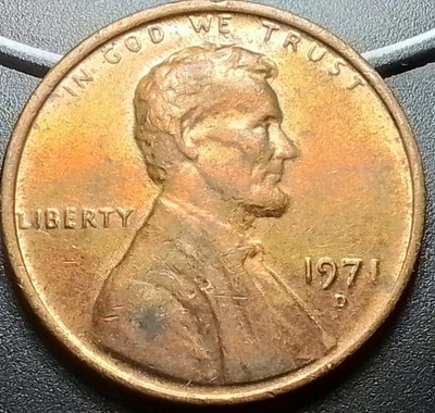 (Nov25) 1971 D Error Doubling On The Obverse And Reverse Sides - Image 1 of 4