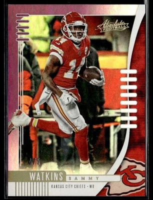 L25,606 - 2019 Absolute Spectrum Purple #39 Sammy Watkins /5 - Image 1 of 2