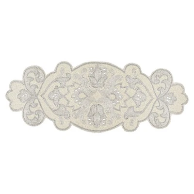 Hand Beaded Decorative Farmhouse Glitz Table Runner for Wedding, Easter, Chri... - Image 1 of 4