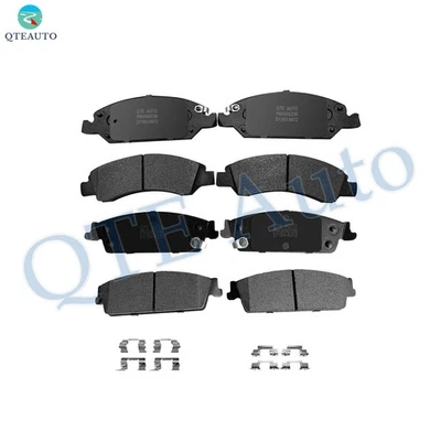 Juego de 8 pastillas de freno delanteras-traseras cerámicas para Chevrolet Avalanche 2008 Foto 1 de 4