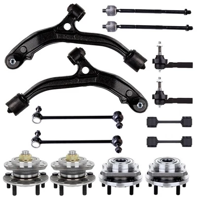 Suspensão de braço de controle de rolamento cubo de roda inferior dianteira para 01-04 Chrysler Voyager - Imagem 1 de 4