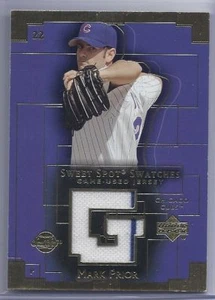 2003 UD Sweet Spot Mark Prior game used jersey - Picture 1 of 1
