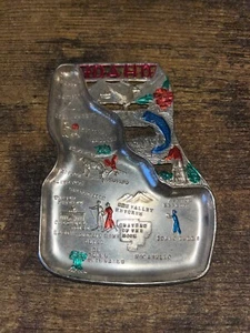 Vintage Idaho State Souvenir Metal Tin Ashtray, made in Japan - Picture 1 of 1