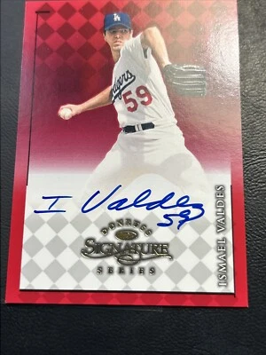 Autógrafo Ismael Valdes Dodgers 1998 Donruss Signature Los Angeles Dodgers C8 Foto 1 de 3