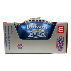 Super Bowl XXXIX Commemorative Mini Football (Still in Box) - Picture 1 of 2