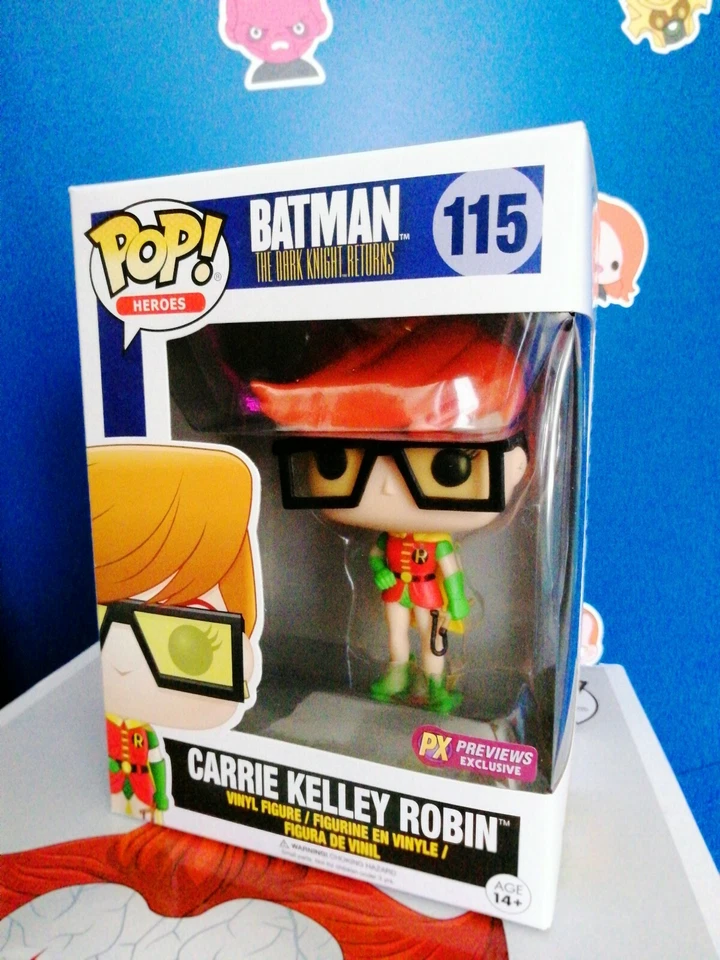 Pop Heroes Batman Dark Knight restituisce 115 Carrie Kelley Robin Funko PX