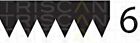 V-Ribbed Belt Black TRISCAN Fits BUICK FORD Fiesta V MERCEDES PUCH 82-08 3968234