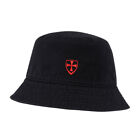 Bucket Hat for Men Women Maltese Cross Shield Embroidered Washed Bucket Hats