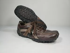 Skechers Talus Ultimatum Leder Schnürschuhe Sneaker Schuhe 61181 Braun US Größe 7,5 - Bild 1 von 12