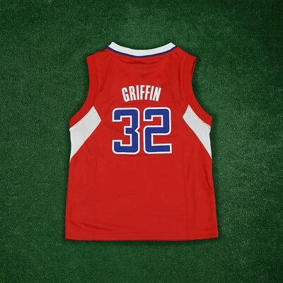 Blake Griffin Los Angeles Clippers NBA Adidas Red Boys  Jersey - Image 1 of 4