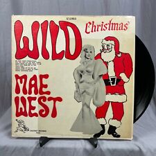 Wild Christmas LP Signed Autograph by Mae West 1966 Dagonet Records DG-4