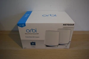 Netgear RBK753-100NAS Orbi AX4200 Tri-Band Mesh WiFi 6 System (3-Pack) - Picture 1 of 3