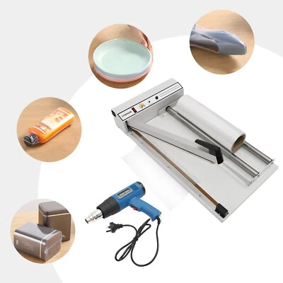 24" Shrink Film Wrap Machine, 530W Shrink Wrap Sealer with Heat Gun for PP PE - Image 1 of 4