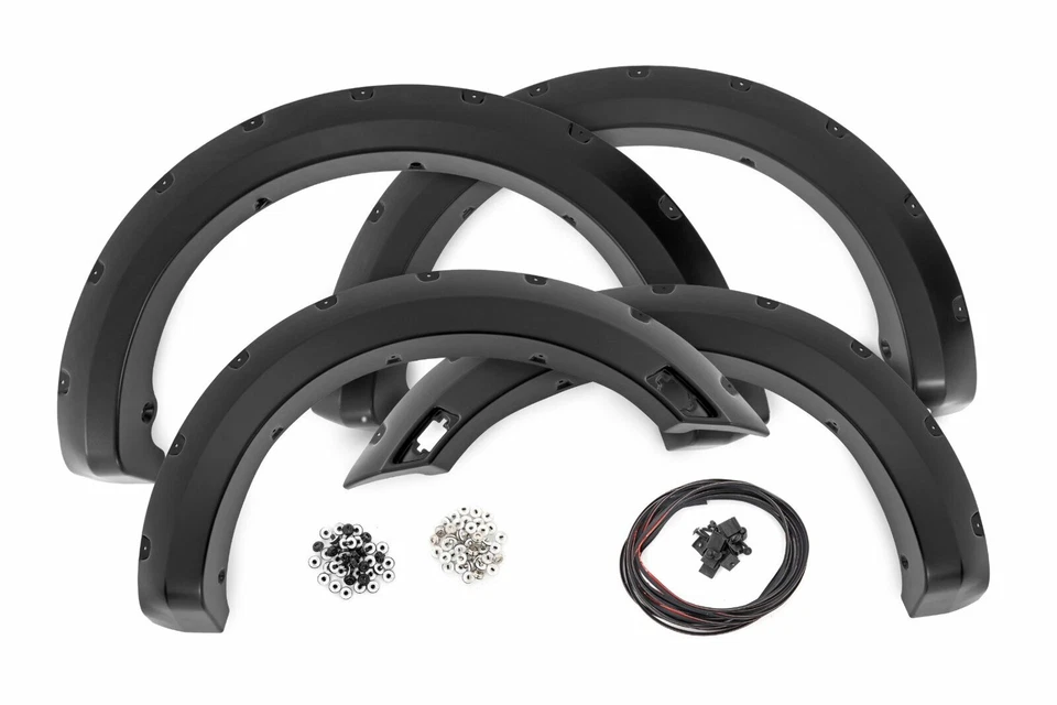 Rough Country Pocket Fender Flares G1 Black 6' Bed for Ford Ranger 19-25 Foto 1 de 1