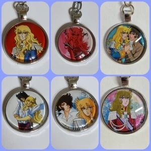 COLLANA NECKLACE COLLIER COLLAR HALSKETTE LADY OSCAR ANDRE' MANGA ANIME CARTOON - Picture 1 of 9