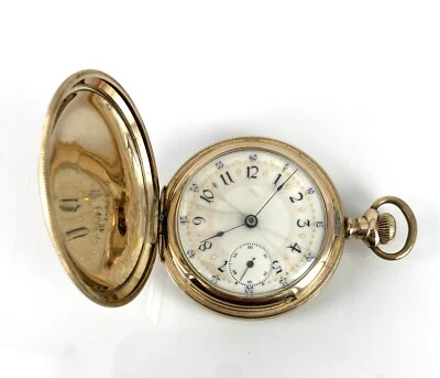 Reloj Bolsillo Columbus Watch Co. Años 18 con Movimiento Champion 15j aprox. 1893 funcionando Foto 1 de 4