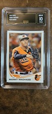 2013 Topps Manny Machado #270 Rookie GMA 10!!!💎💎💎