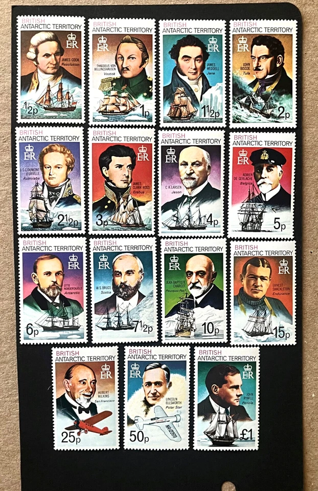 Br. Antarctice Territory #45A-59A Mint NH     Catalog $47.95 - Image 1 of 1