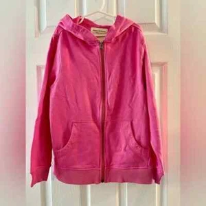 Hanna Andersson Pink Full Zip Sweatshirt Size 10 - Picture 1 of 4
