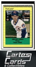 Amilcar Correa 1991 ProCards #1334  Peoria Chiefs