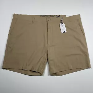 Coast Shorts Men’s 44 Tan Dock Chino Outdoor MEASURES 46 NEW - Picture 1 of 11