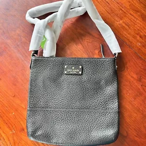 Kate Spade New York Black Leather Crossbody Bag - Picture 1 of 6