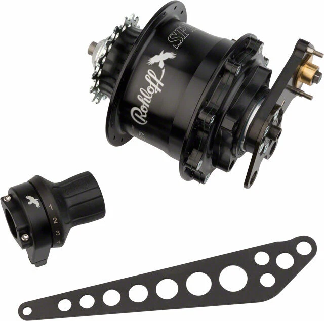 Rohloff Disc Speedhub 500 / 14-Speed 16 Tooth Cog Quick Release 32H Black - Image 1 of 1