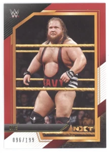 Otis 2022 Panini WWE NXT Base Alumni Red Parallel 96/199 - Picture 1 of 2