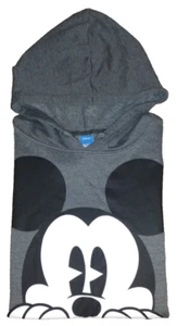 Disney Mickey Mouse Adult Gray Mickey Mouse Sweatshirt Hoodie Size XL - Picture 1 of 4
