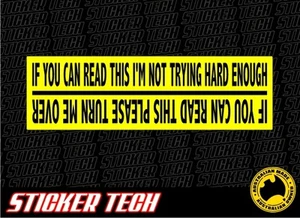 WARNING EXTREME 4X4 4WD OFFROAD VEHICLE COMP TRUCK MAY ROLL OVER STICKER DECAL - Bild 1 von 1