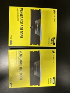 Corsair Vengeance RGB 32GB DDR5-5600 Memory Module (2 Packs Total 64GB) - Afbeelding 1 van 2