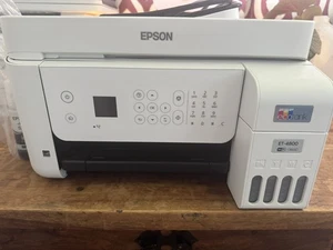 Epson EcoTank ET-4800 Color Inkjet All-In-One Printer - White (TESTED) - Afbeelding 1 van 5