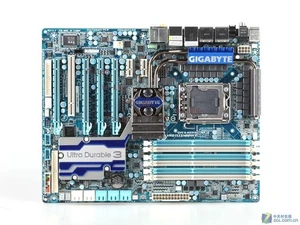 GIGABYTE GA-X58A-UD7 Motherboard Intel X58 DDR3 LGA 1366 ATX w/ IO Shield - Picture 1 of 4