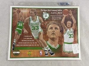 Upper Deck Salutes LARRY BIRD Retirement Ceremony 1993 BOSTON CELTICS Limited Ed - Picture 1 of 3