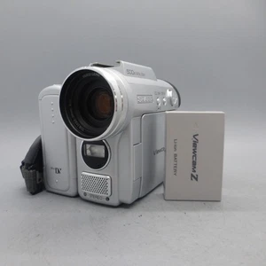 Sharp VL-Z8H Handheld MiniDV Camcorder Silver Tested - Picture 1 of 12