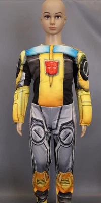 Disfraz Niño Pequeño Niños Transformers Rescate Bots Abejorro Mono Disfraz 3T-4T Foto 1 de 4