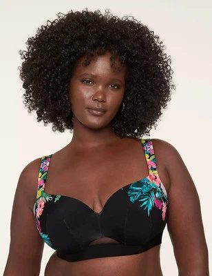 Cacique~Nuevo Con Etiquetas~Comfort Bliss Sujetador Balconette Ligeramente Forrado~50B Foto 1 de 4