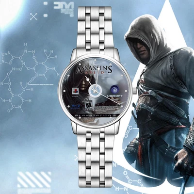 Assassin's Creed PS3 Game Disc Engraved Wrist Watch - Photo 1/4