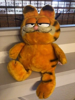 Peluche vintage Dakin 16" Garfield 1978 1981 United Fun Farm Foto 1 de 4