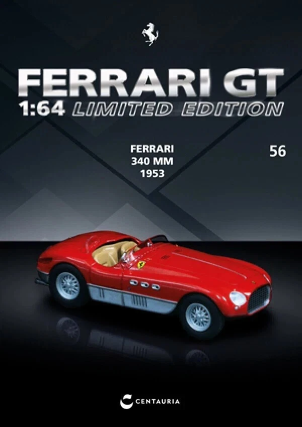 340 MM - 1953  FERRARI GT 1:64 LIMITED EDITION N#56 - Immagine 1 di 1
