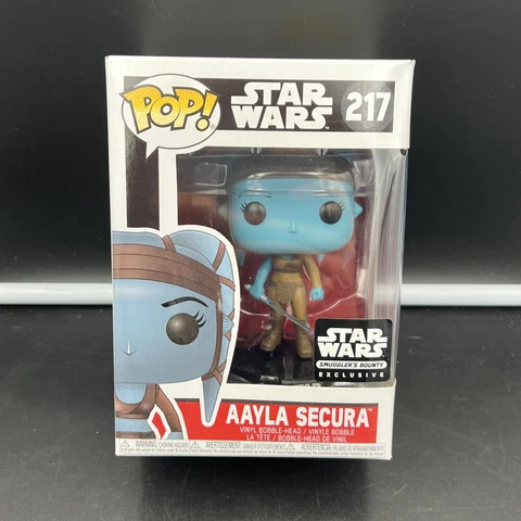 Funko POP! Star Wars Black Box Aayla Secura #217 Vinyl Figure Cover