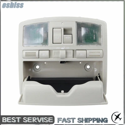 Para 2009 2010 2011 Mazda 6 Lámpara de lectura de mapas de la consola superior Beige NUEVA Foto 1 de 3