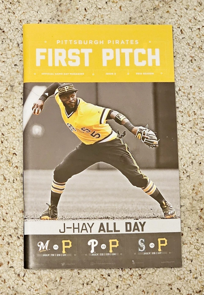 JOSH HARRISON~FIRST PITCH MAGAZINE 2016~PITTSBURGH PIRATES~NEW - Image 1 of 1